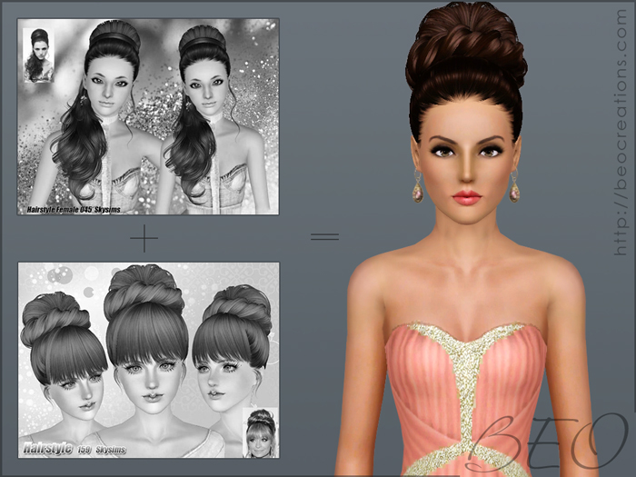 synthesis Skysims hairstyles 045-159 for Sims 3 by BEO (1)